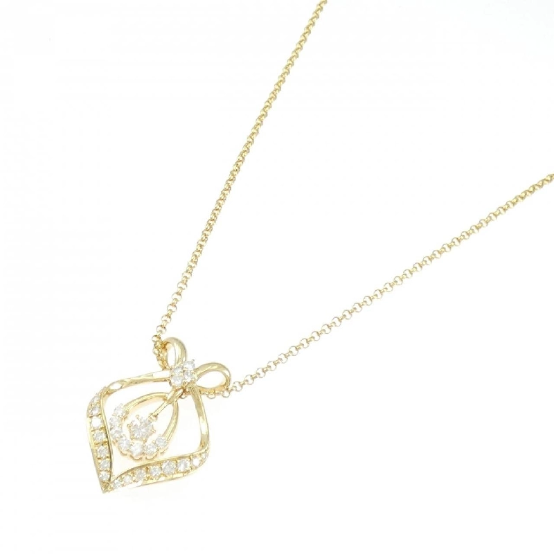 K18YG Dây chuyền kim cương 1.01CT - Hàng hiệu Authentic 846978