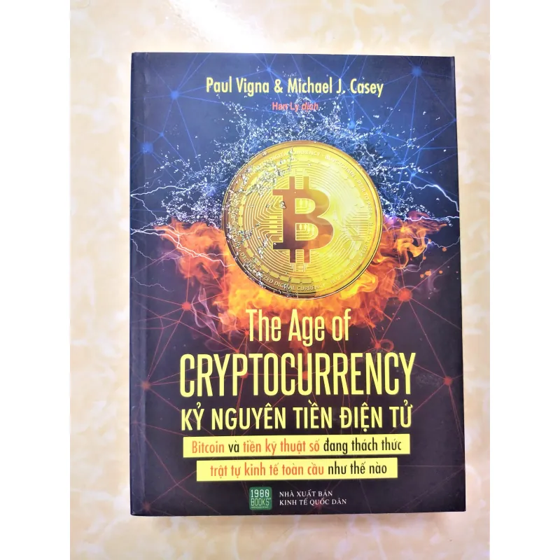Sách: Kỷ nguyên tiền điện tử - TG: Paul Vigna & Michael J.Casey - Sách Thật, còn đẹp mới 735089