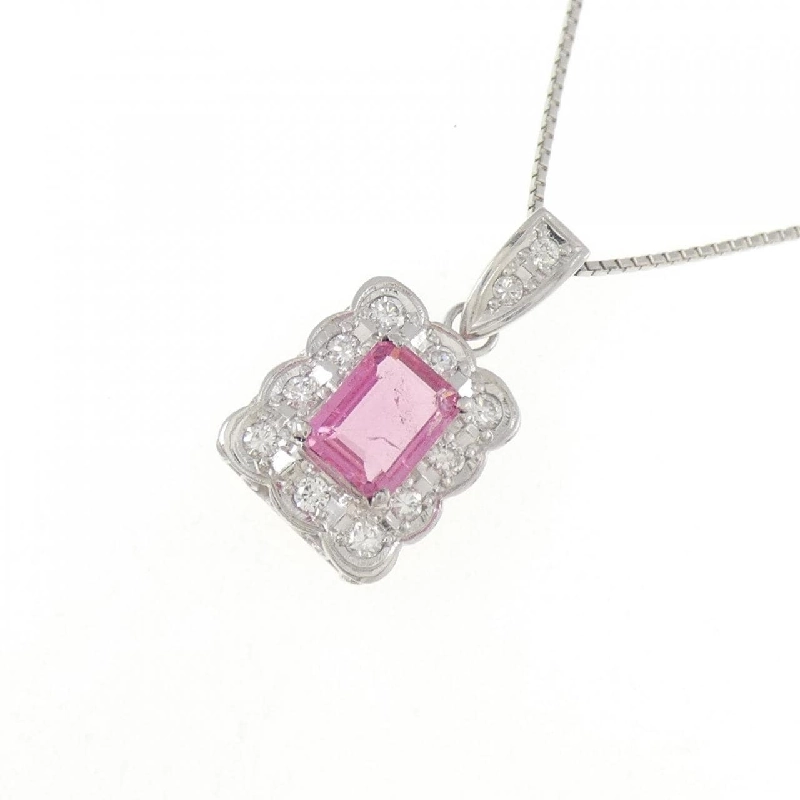 Dây chuyền Tourmaline PT900/PT850 0.76CT - Hàng hiệu Chính hãng 860895