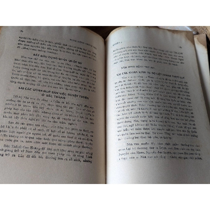 Minh mệnh chính yếu - quốc sử quán triều nguyễn 522539