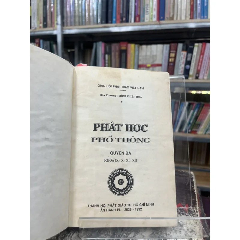 PHẬT HỌC PHỔ THÔNG- THÍCH THIỆN HOA 596546