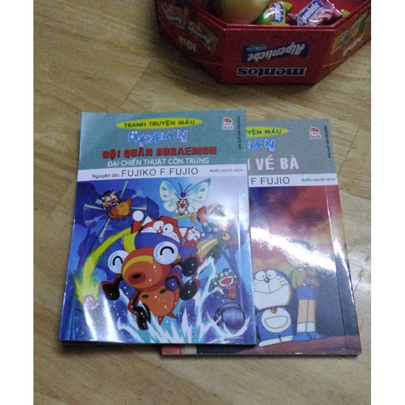 Trọn bộ truyện tranh doraemon đại chiến thuật côn trùng và kỉ niệm về bà 401726