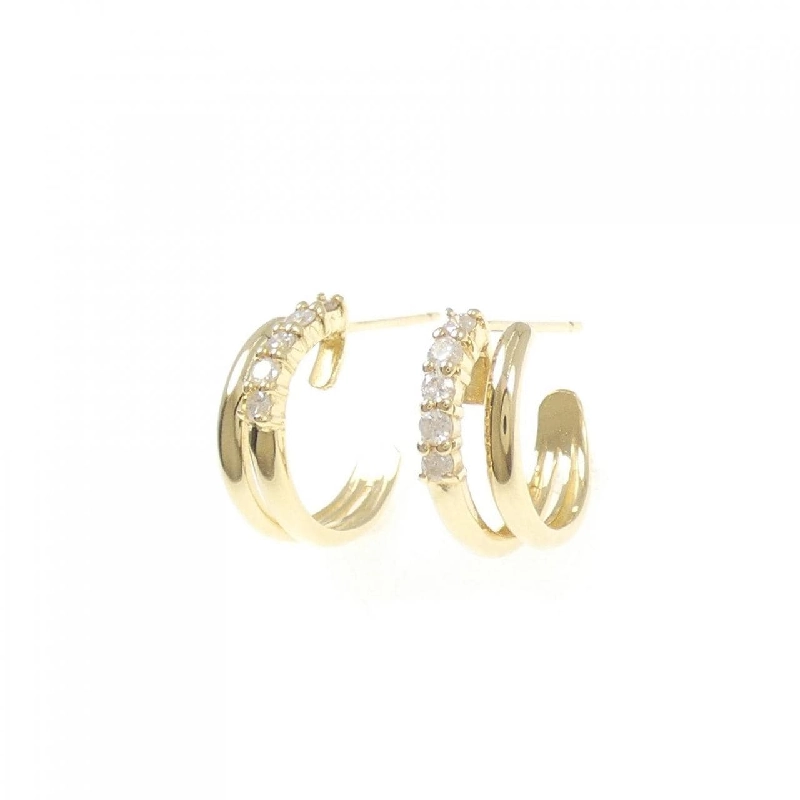 K18YG Bông tai kim cương 0.20CT - Hàng hiệu Chính hãng 865295