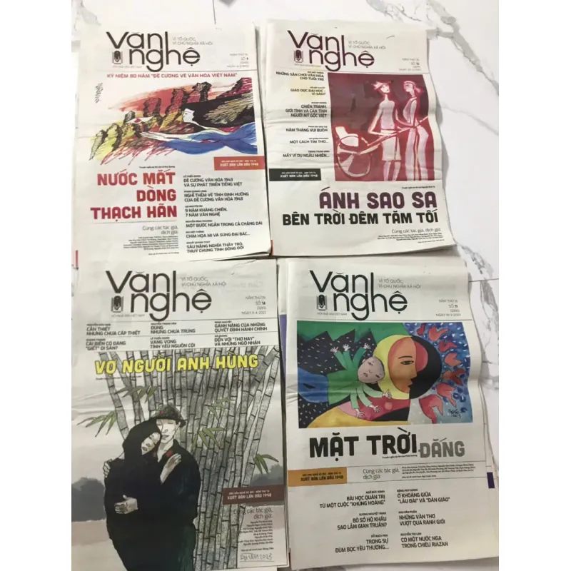 Văn nghệ (Nhiều số báo) - Cơ quan ngôn luận của Hội Nhà văn Việt Nam 709666