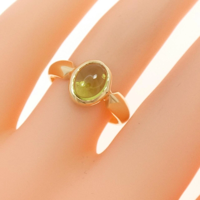 Nhẫn Peridot K18YG 669882