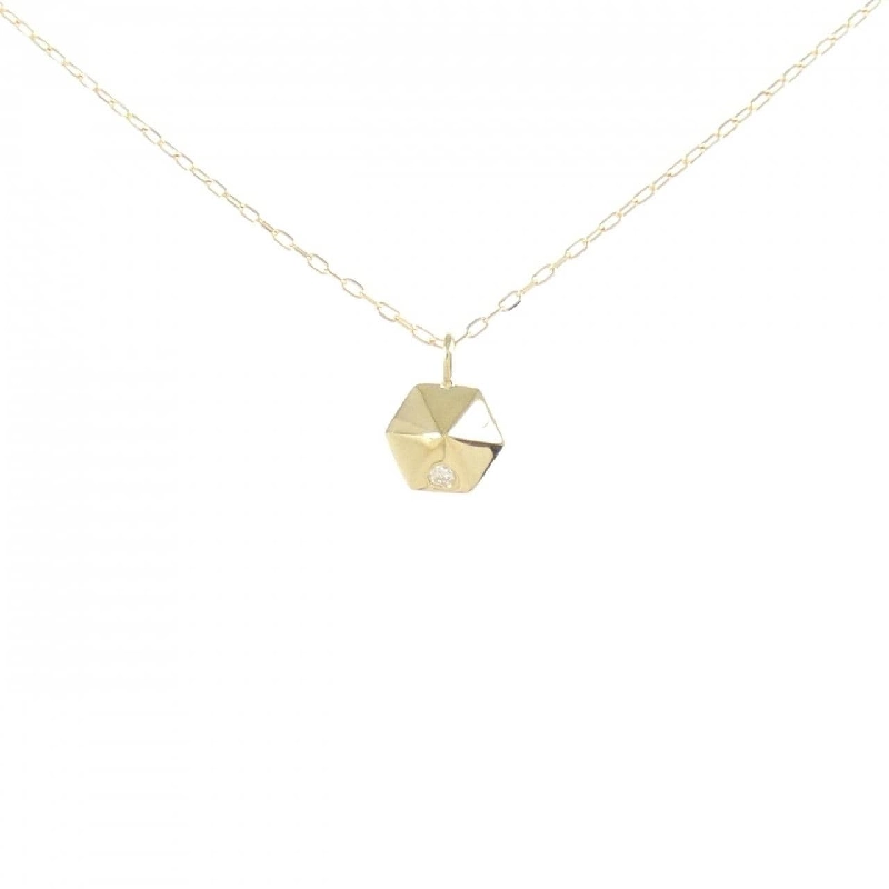 K18YG Dây chuyền kim cương 0.01CT - Hàng hiệu Chính hãng 861466