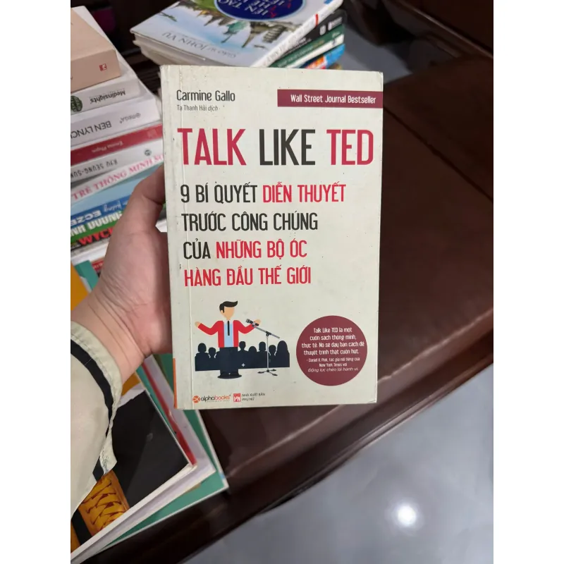 TALK LIKE TED – 9 BÍ QUYẾT DIỄN THUYẾT TRƯỚC CÔNG CHÚNG- K4 1023162
