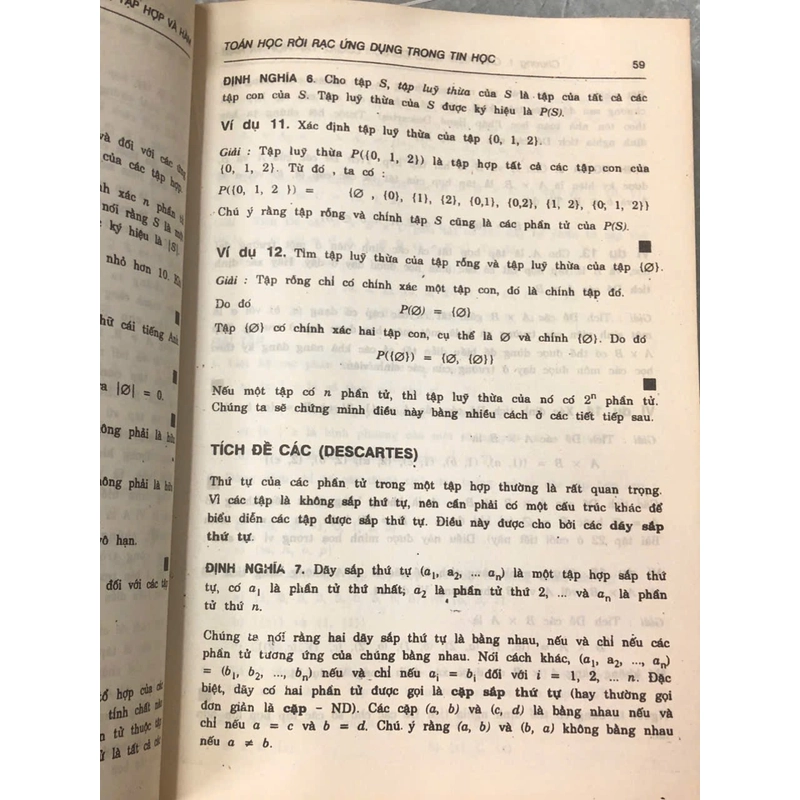 TOÁN HỌC RỜI RẠC ỨNG DỤNG TRONG TIN HỌC - Kenneth H.Rosen   478118