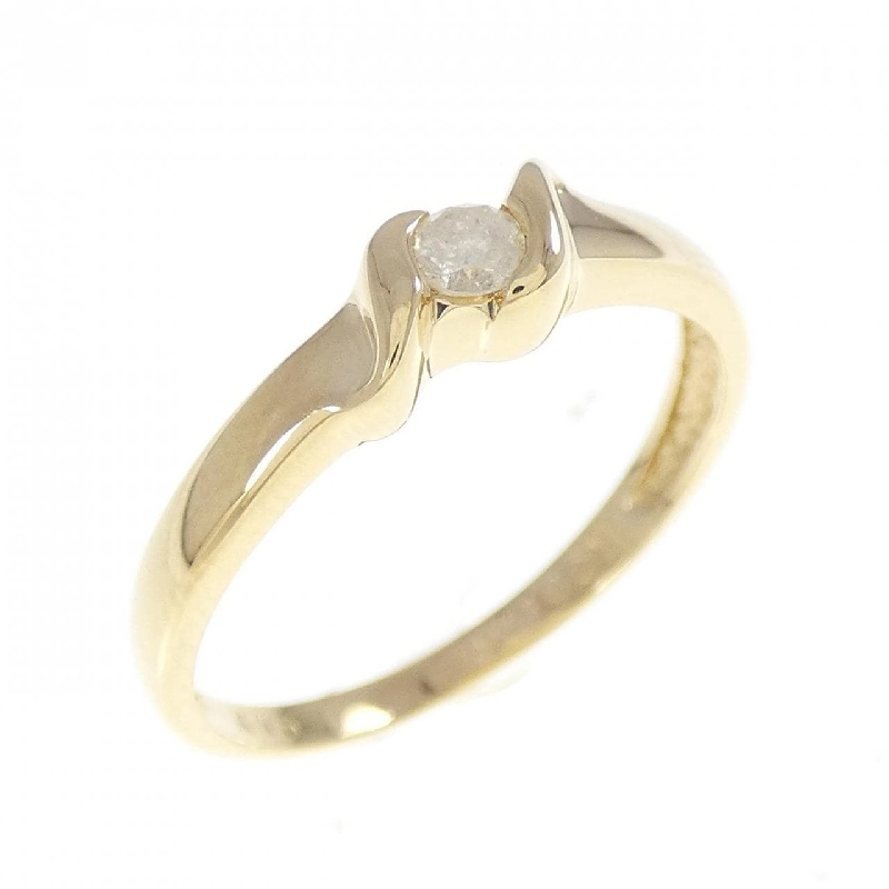 Nhẫn kim cương K18YG 0.10CT - Hàng hiệu chính hãng 850351