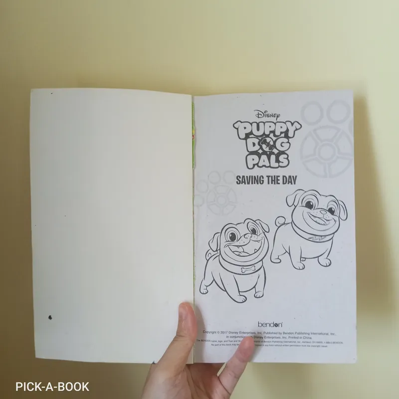 [Tặng kèm 0đ đơn bất kỳ] Sách tô màu Puppy Dog Pals (Chỉ tô được màu chì và màu sáp!) 589833