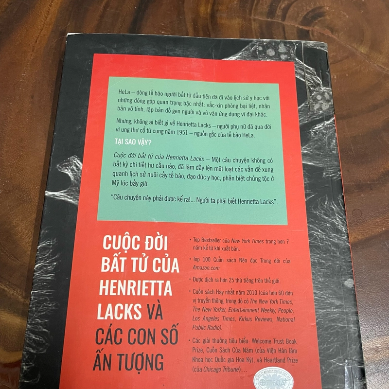 II Tựa sách: Cuộc Đời Bất Tử Của Henrietta Lacks - Rebecca Skloot - 2018 447227