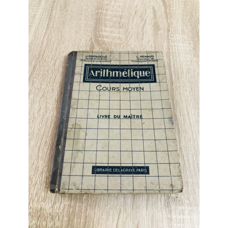 ARITHMÉTIQUE – COURS MOYEN (Livre du Maître) 971712