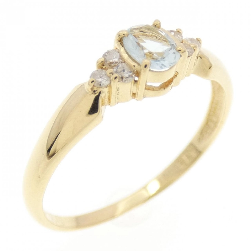 Nhẫn Aquamarine K18YG - Hàng hiệu Chính hãng 852753