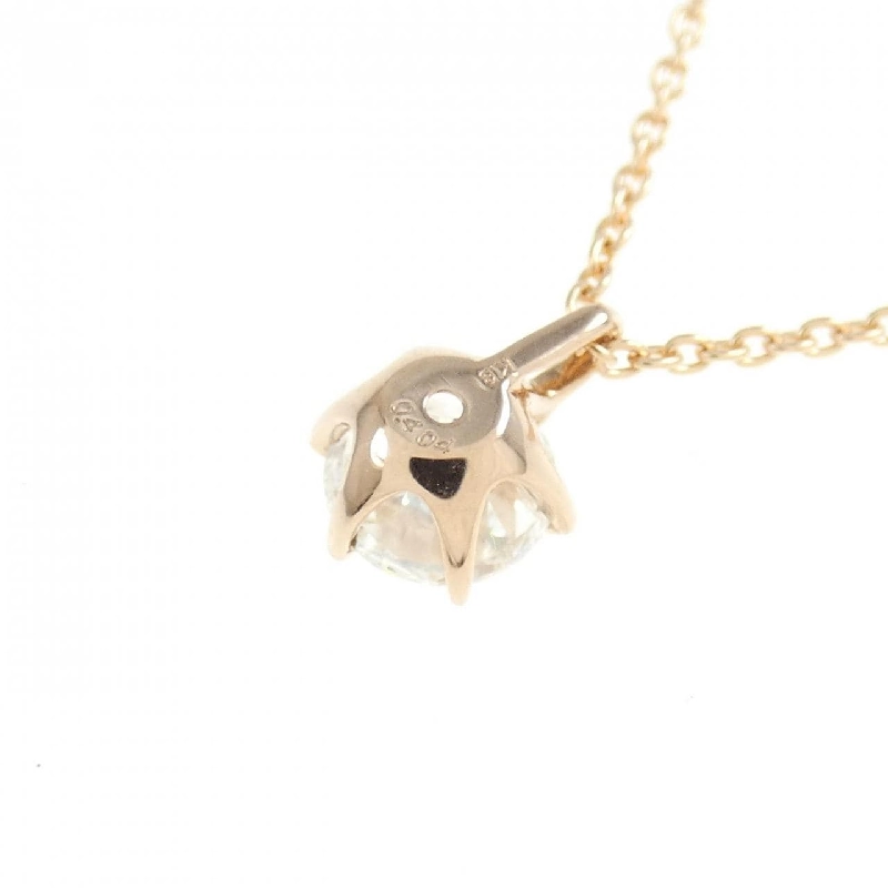 Dây chuyền kim cương K18PG 0.404CT H VS2 Tốt - Hàng hiệu Chính hãng 876064