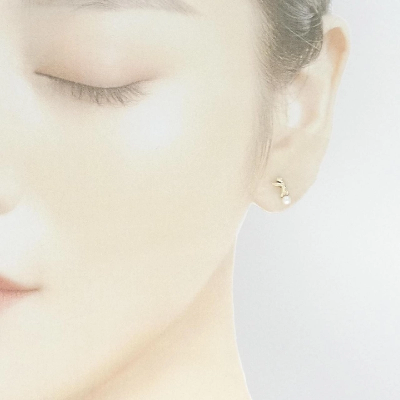 K10YG/K18YG Bông tai ngọc trai Akoya 3.0mm - Hàng hiệu Chính hãng 872988