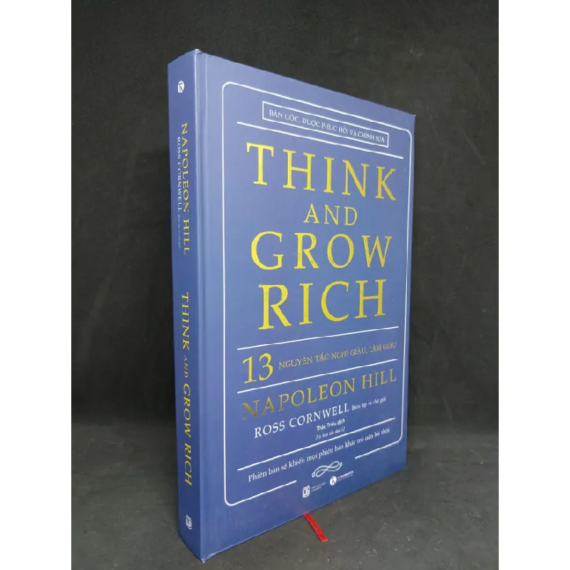[Sách Cũ SCGR] [59K/kg] [Bìa cứng] 13 nguyên tắc nghĩ giàu làm giàu Napoleon Hill 2020 mới 95% HCM1906 687513