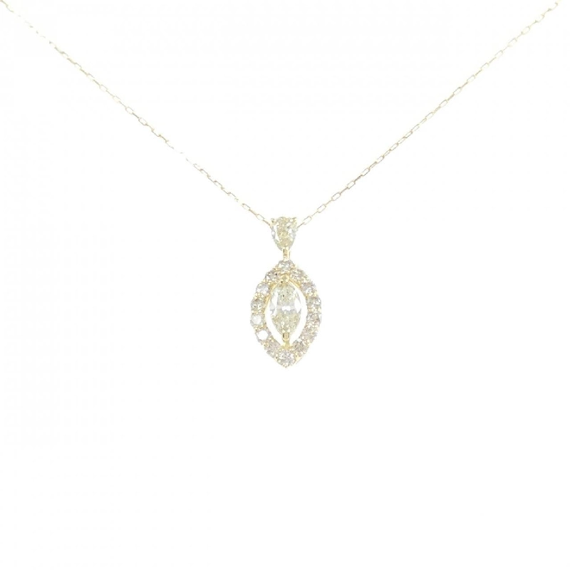 K18YG Dây chuyền kim cương 0.35CT - Hàng hiệu Chính hãng 861465