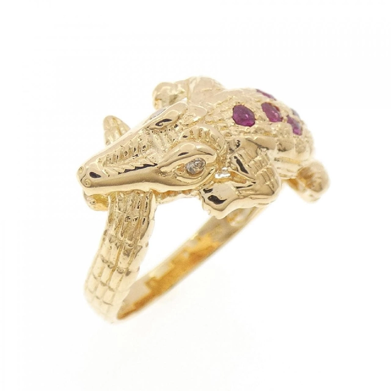 Nhẫn Ruby K18YG - Hàng hiệu Chính hãng 852644