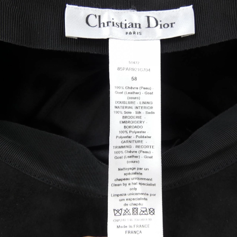クリスチャンディオール CHRISTIAN DIOR 85PAR921G704 Mũ - Hàng hiệu Authentic 833913