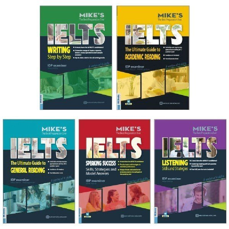 Mike's The Best Preparation Ever IELTS (Bộ 5 Cuốn) - Mike Wattie, Phil Biggerton 288246