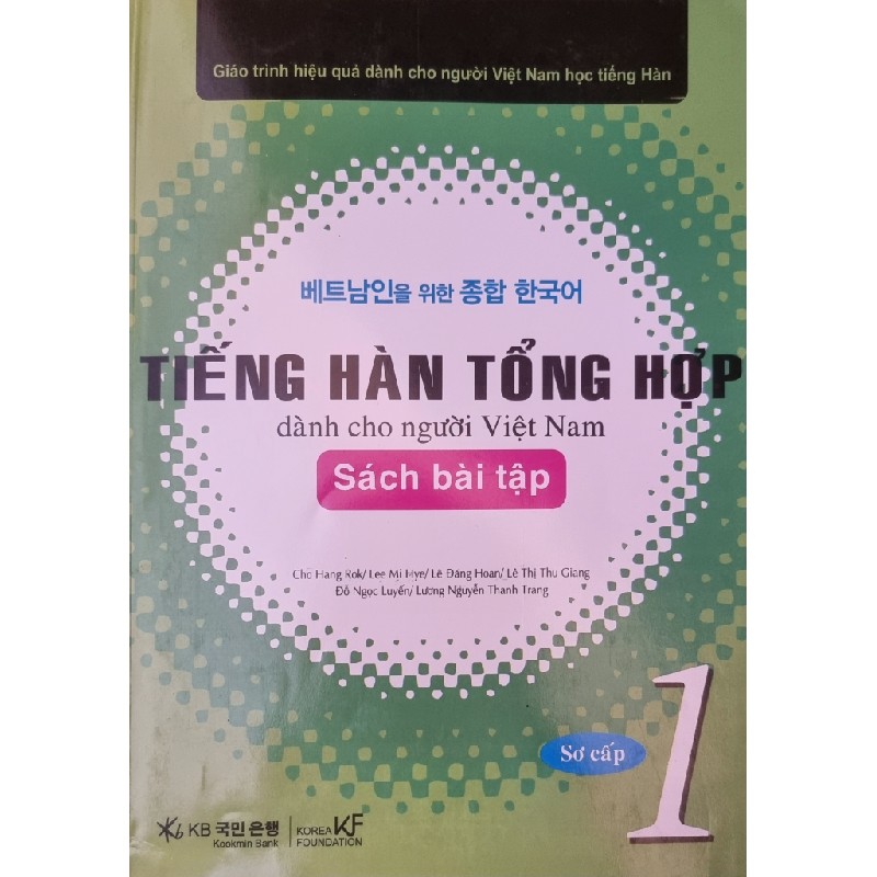 (Combo Sách + Sách BT) Tiếng Hàn Level 1 Sơ cấp 17519