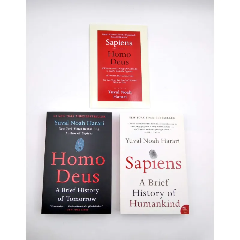 Sapiens / Homo Deus Boxset with Bonus Material - Yuval Noah Harari 933093