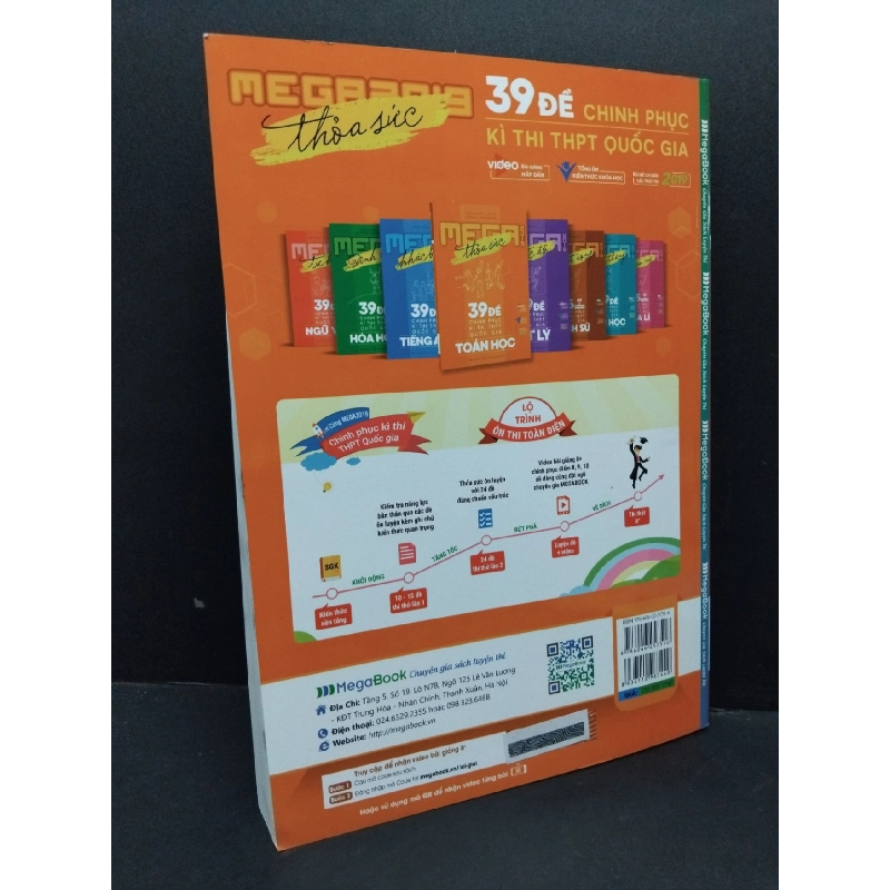 Mega 2019 - 39 đề chinh phục kì thi THPT quốc gia toán học mới 80% ố bẩn nhẹ 2018 HCM1710 GIÁO TRÌNH, CHUYÊN MÔN 917078