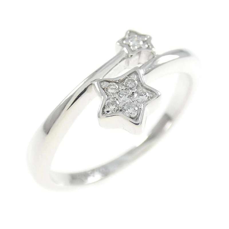 Nhẫn kim cương K18WG 672499