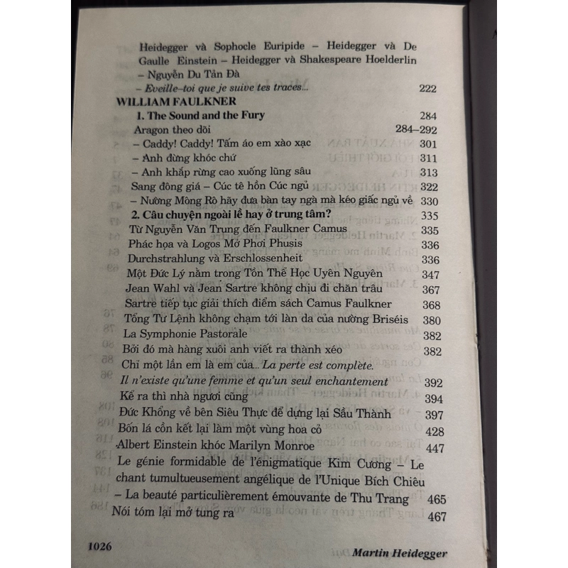 Martin Heidegger & tư tưởng hiện đại - Bùi Giáng 501206