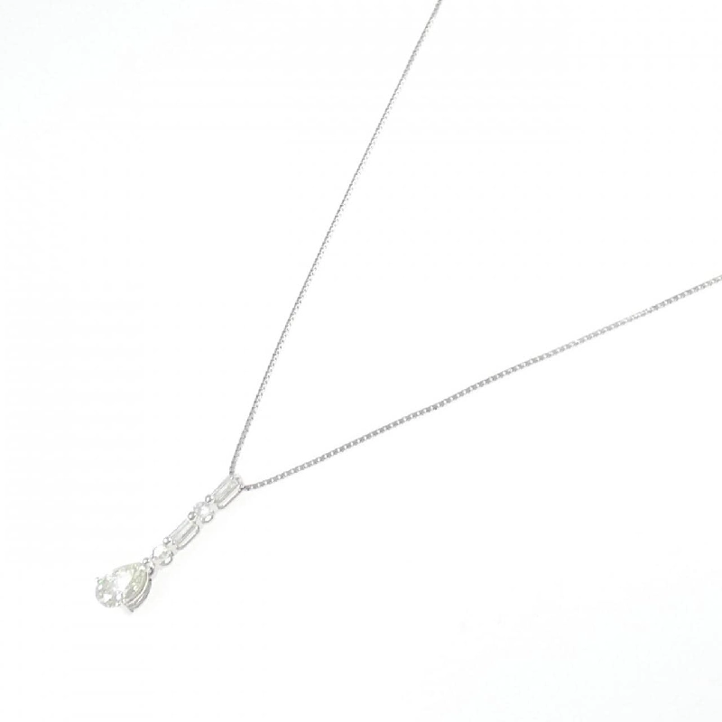 K18WG Dây chuyền kim cương 0.75CT - Hàng hiệu Chính hãng 855849