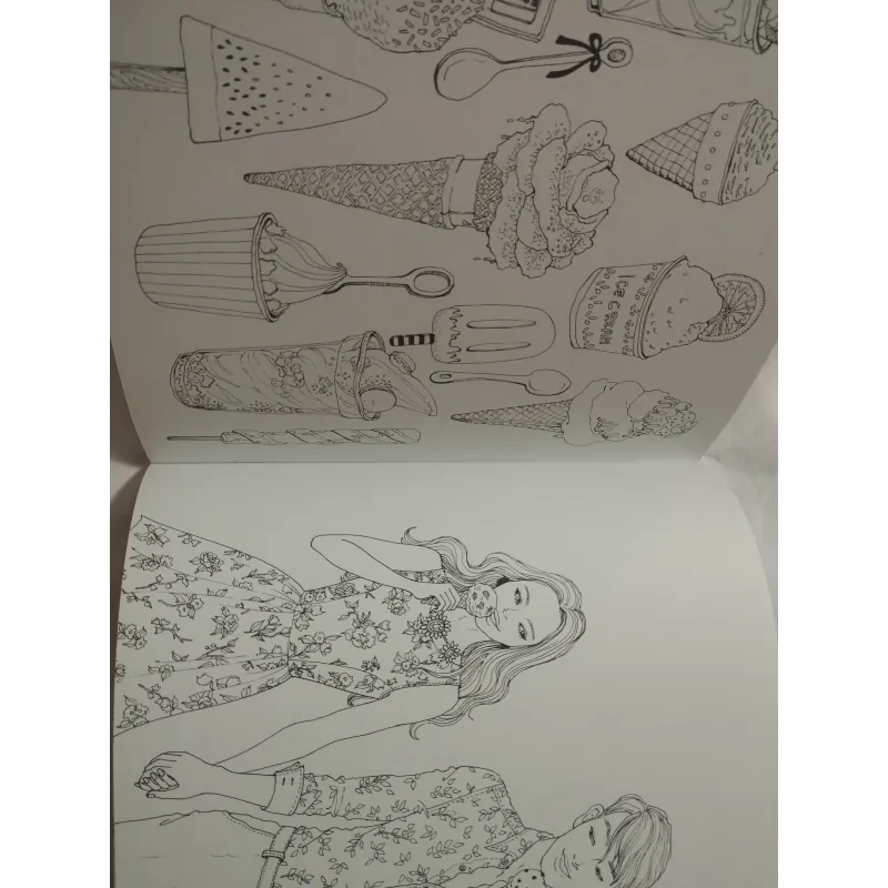 Sách tô màu cho người lớn- Hers của Suwa 746427