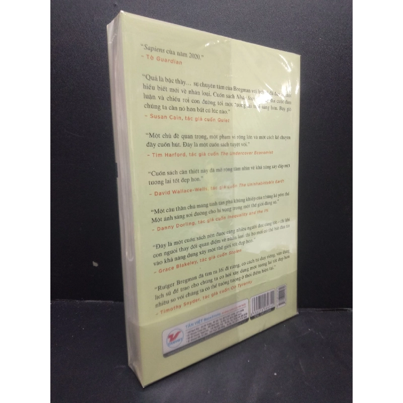 Nhân loại mới 100% HCM0106 Rutger Bregman SÁCH LỊCH SỬ - CHÍNH TRỊ - TRIẾT HỌC 924491