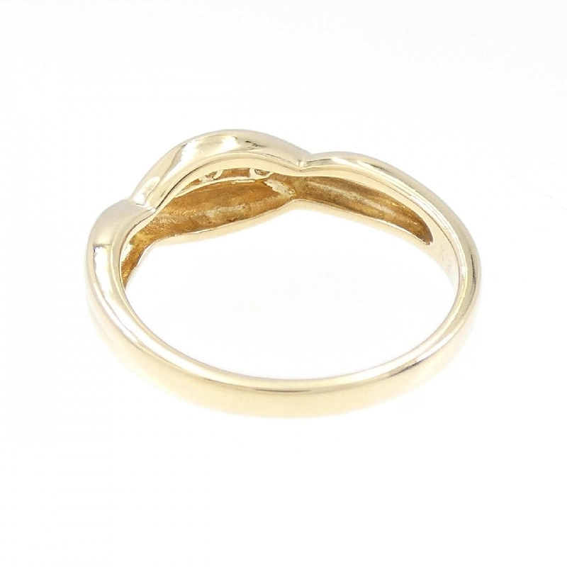 Nhẫn kim cương K18YG 0.10CT 673476