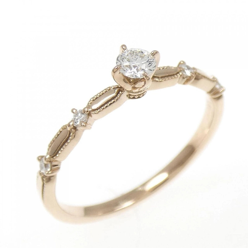 Nhẫn kim cương 750PG 0.114CT 669668