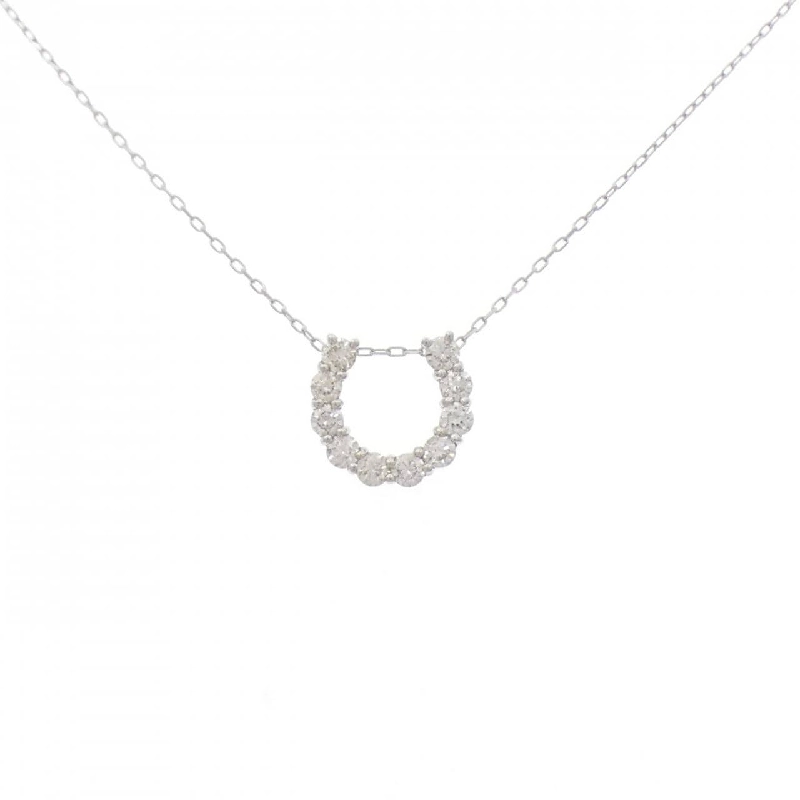 Dây chuyền kim cương hình móng ngựa PT900/PT850 0.30CT - Hàng hiệu Chính hãng 856815