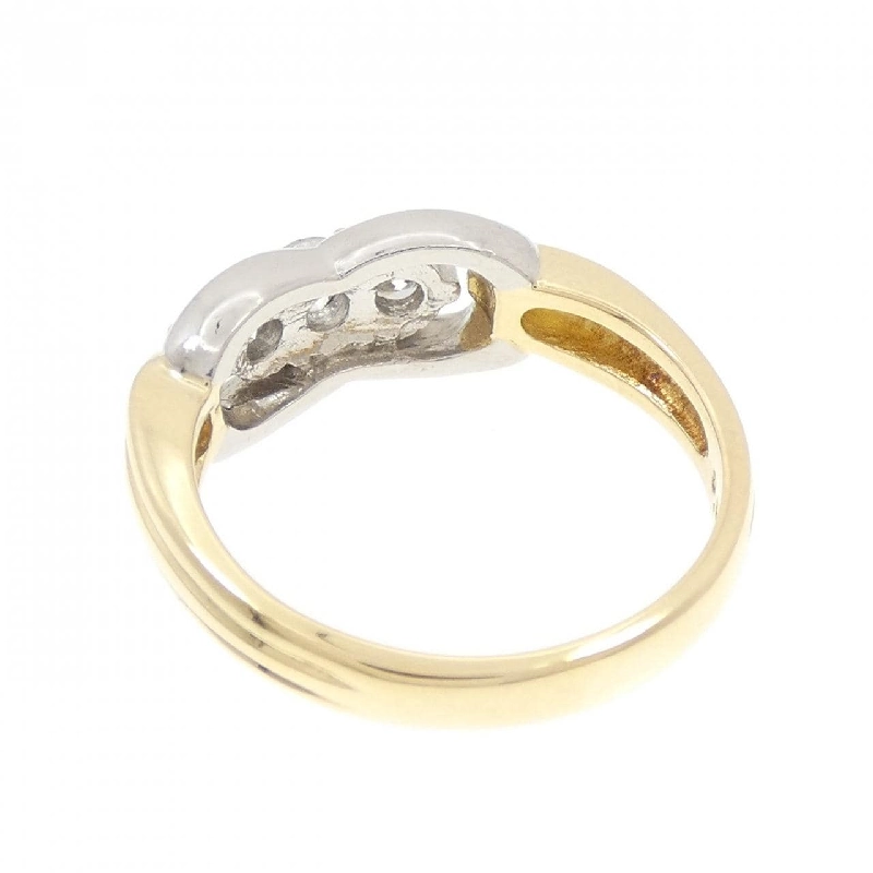 Nhẫn kim cương K18YG/PT900 0.50CT - Hàng hiệu Chính hãng 854521