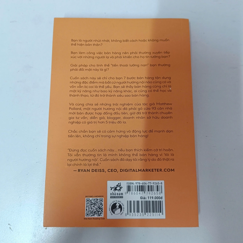 Nghệ thuật bán hàng của người hướng nội - Matthew Pollard & Derek Lewis 542071