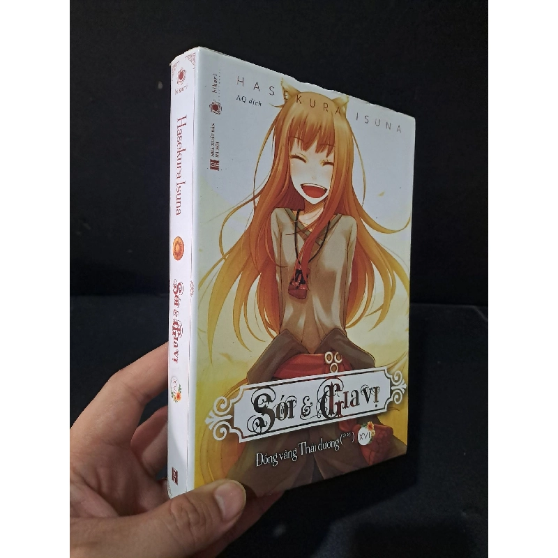 Sói và gia vị tập 16 mới 70% bẩn bìa, ố nhẹ, có vệt nước, bị ẩm 2021 Hasekura Isuna HCM1804 VĂN HỌC 432885
