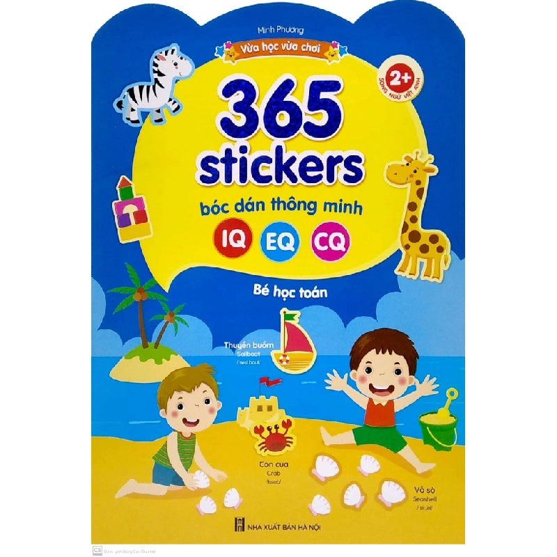 Bộ Sách Vừa Học Vừa Chơi - 365 Sticker Bóc Dáng Thông Minh (Song Ngữ Việt Anh - Dành Cho Trẻ 2-6 Tuổi) (Bộ 6 Cuốn) 275629