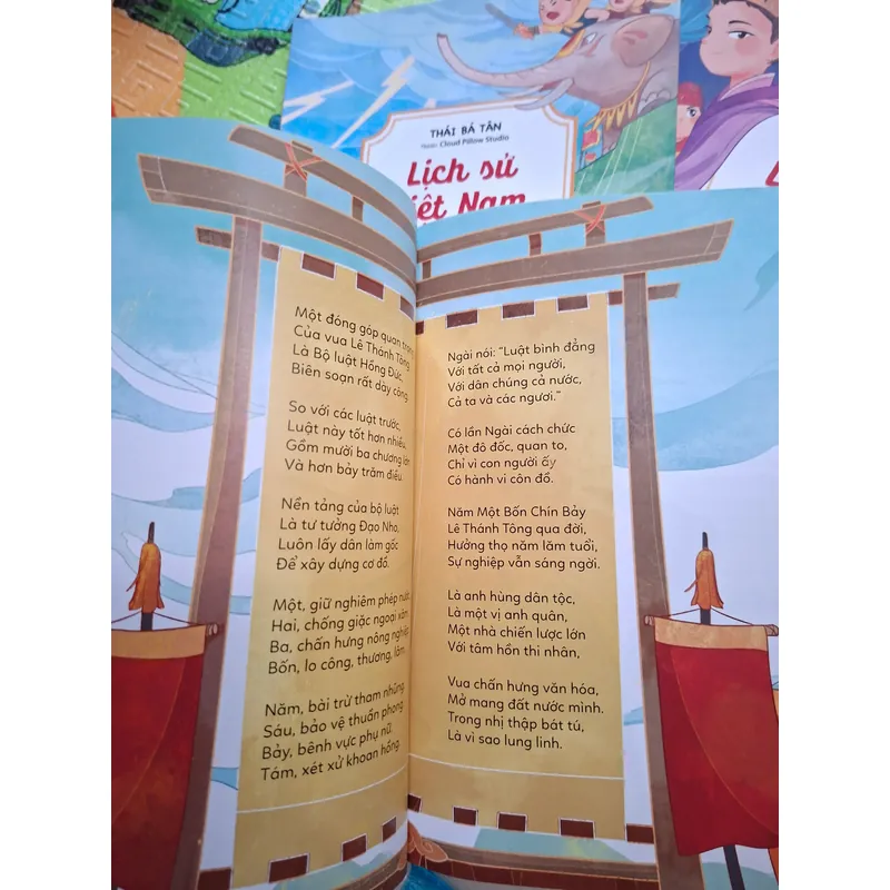 Trọn bộ 3 quyển "Lịch Sử Việt Nam Kể Bằng Thơ" 735333