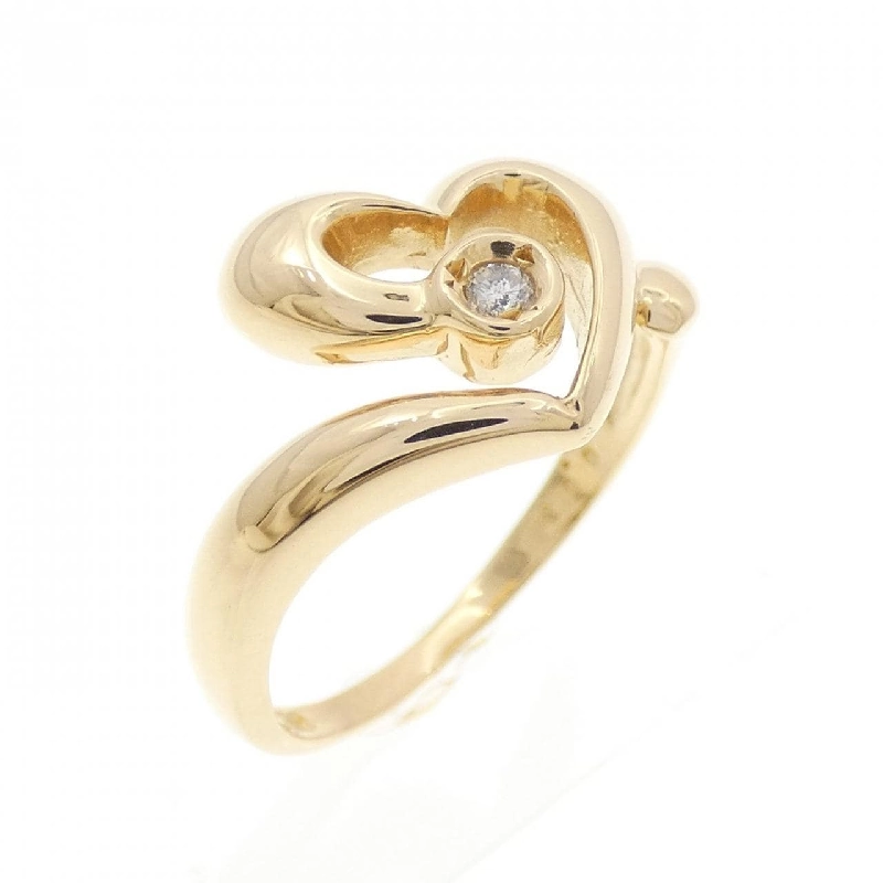 Nhẫn kim cương K18YG 0.03CT - Hàng hiệu chính hãng 852909