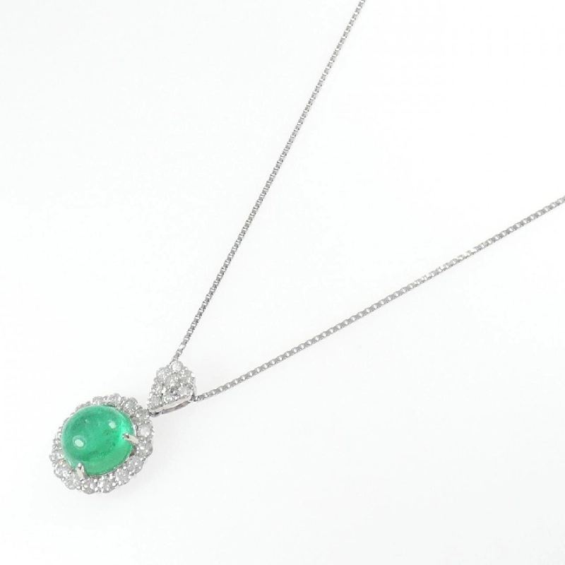 Dây chuyền Emerald PT900/PT850 6.01CT - Hàng hiệu Chính hãng 857083