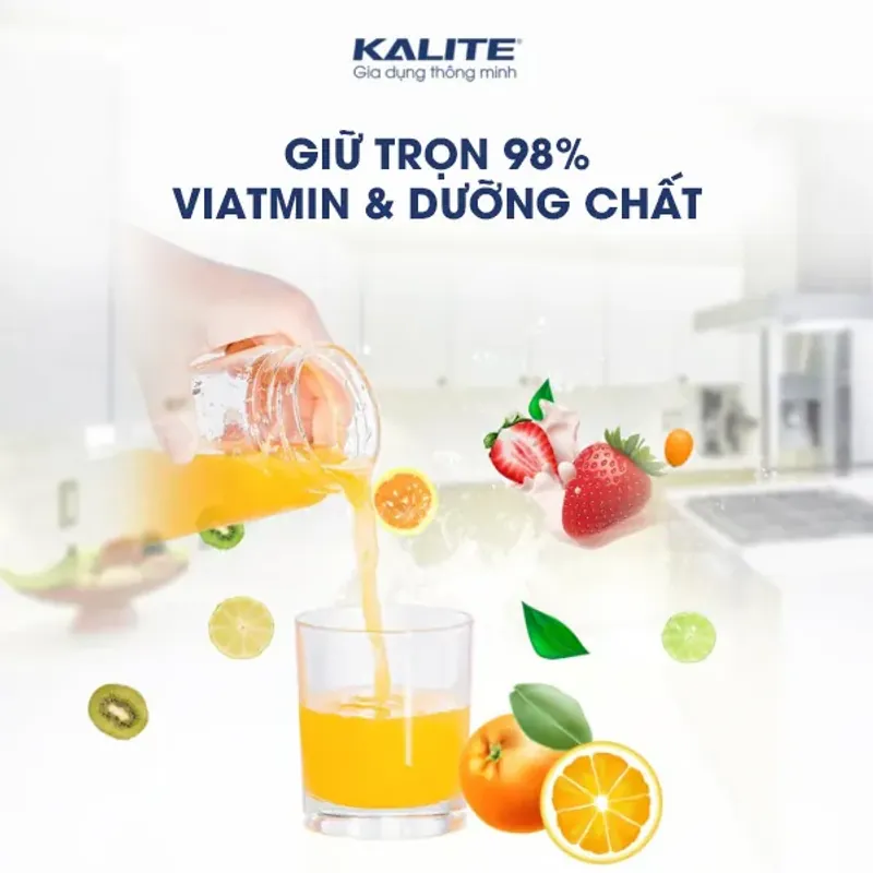 Máy ép chậm KALITE KL-531. nhỏ gọn, êm ái, bền bỉ 787254