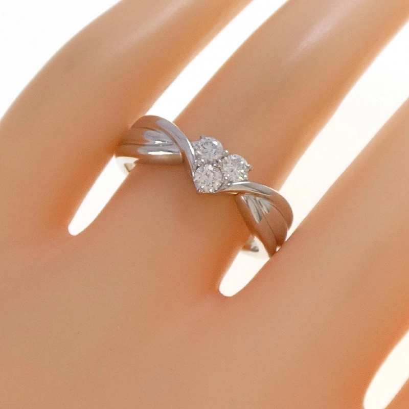 Nhẫn kim cương hình trái tim PT900 0.30CT - Hàng hiệu Authentic 851335