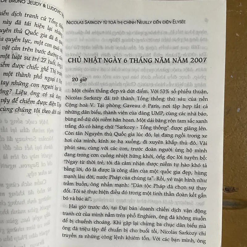 [ PHÓNG SỰ] Nicolas Sarkozy Từ Tòa Thị Chính Neuilly Đến Điện Elysée - J. Bruno V. Ludovic 730937
