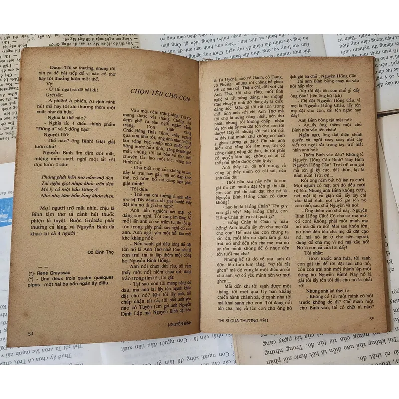 NGUYỄN BÍNH - THI SĨ CỦA THƯƠNG YÊU 707486