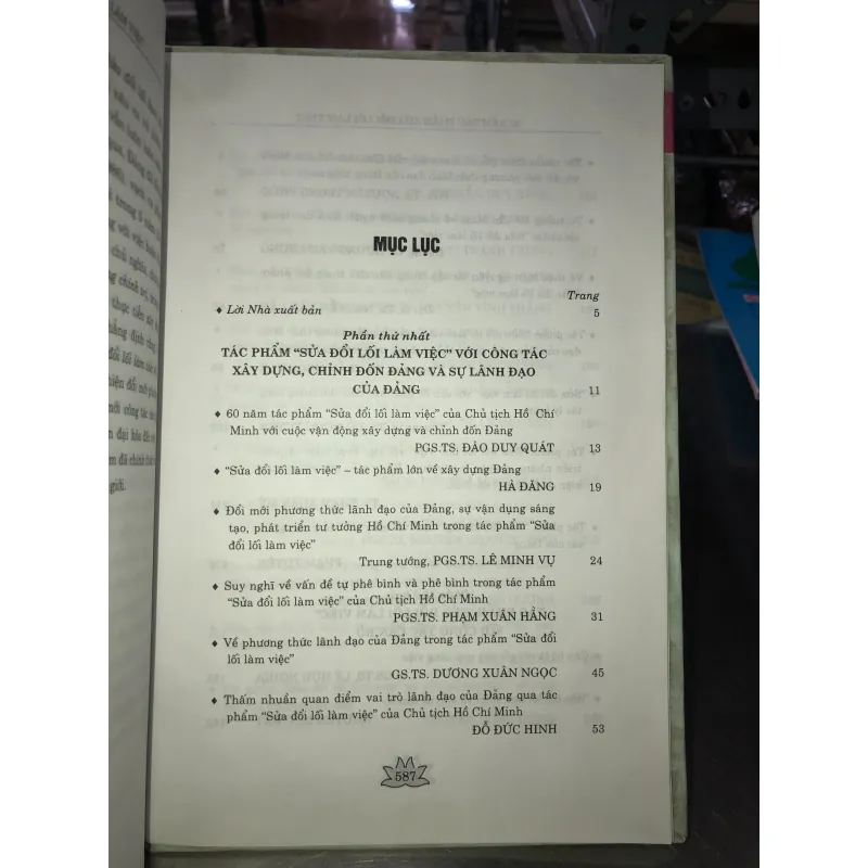 60 năm tác phẩm sửa đổi lối làm việc  754055