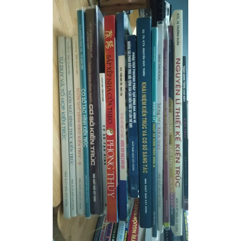 Lô 16 cuốn sách KIẾN TRÚC 682081