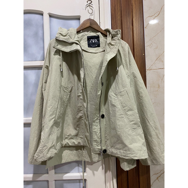 Áo khoác Zara parka dáng ngắn mới chưa sử dụng 332761