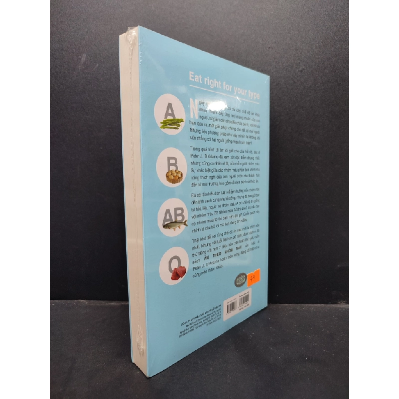 Ăn Theo Nhóm Máu mới 100% HCM1406 BS. Peter J. D'Adamo và Catherine Whitney SÁCH SỨC KHỎE - THỂ THAO 340154